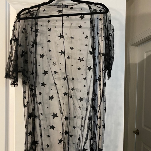 Felt Star black duster